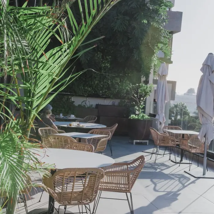 exteriores hotel catalina plaza hotel sostenible las palmas